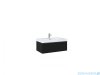 Elita Look szafka podumywalkowa 80x28x45cm czarny mat 168104